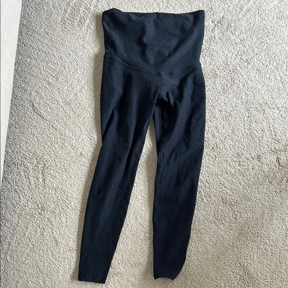 High-Waisted Black Leggings